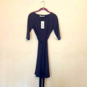Navy Blue dress/knee length